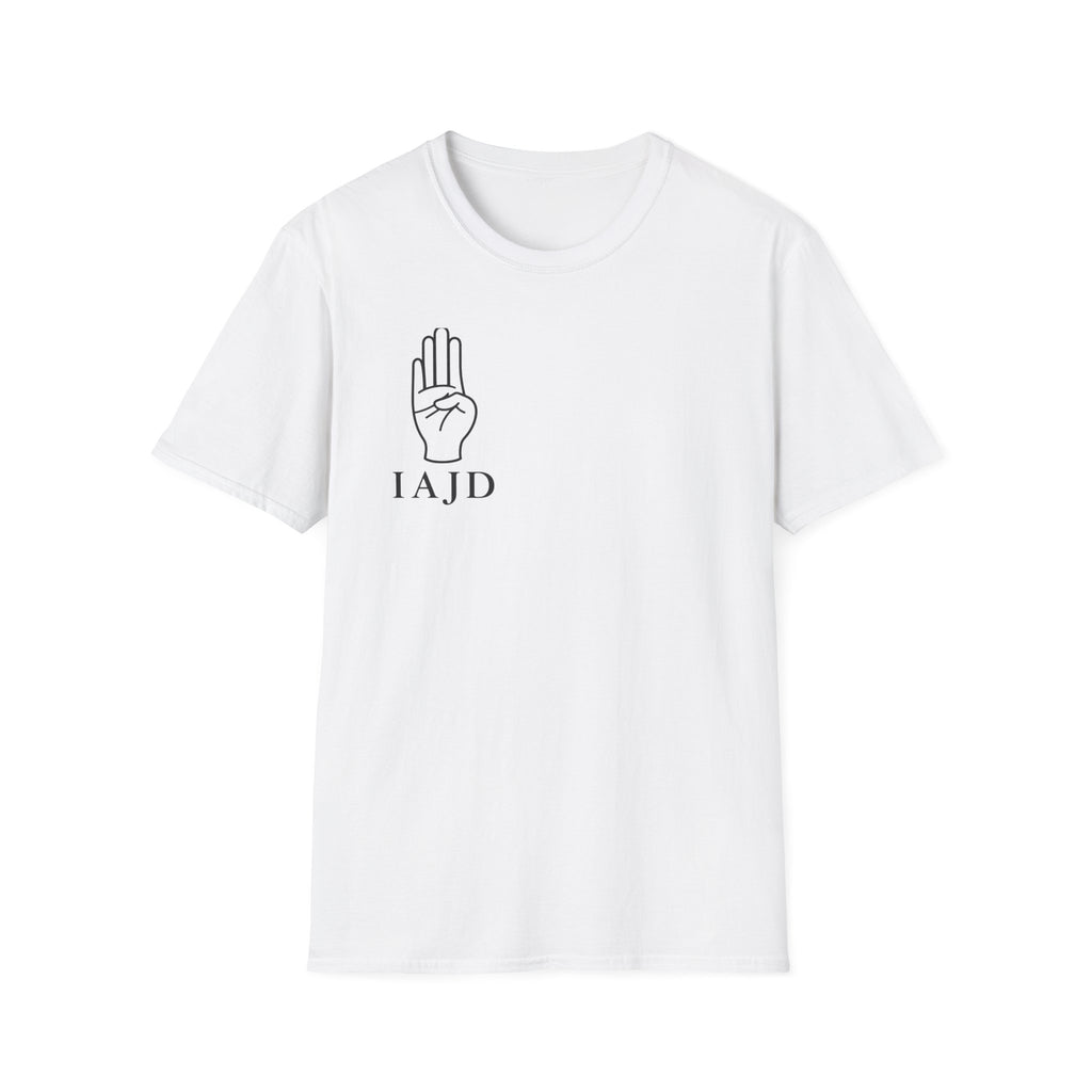 I AM JANE DOE IAJD & Hand Gesture T SHIRT