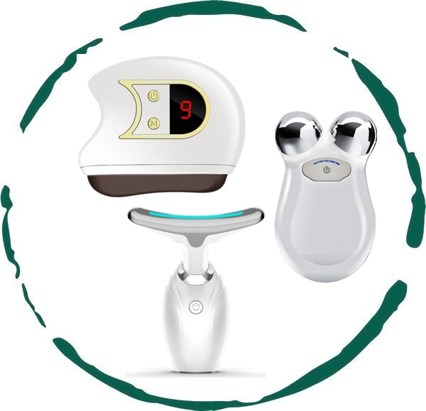 Lift, Sculpt & Glow 3-Piece Facial Toolkit