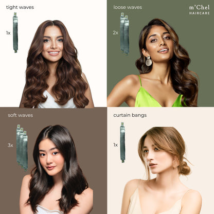 Satin Heatless Curling Set + Wrap