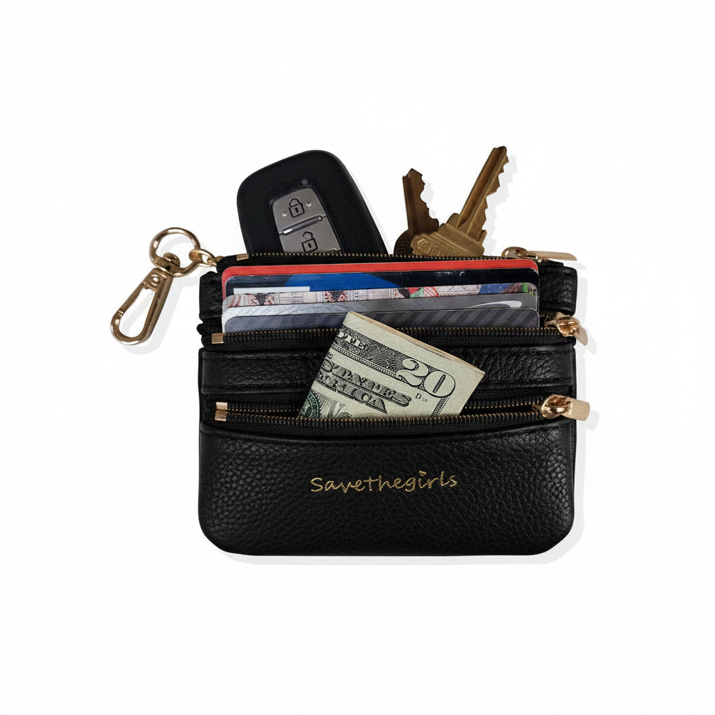 Hands-Free Phone Crossbody Strap + Zip Pouch
