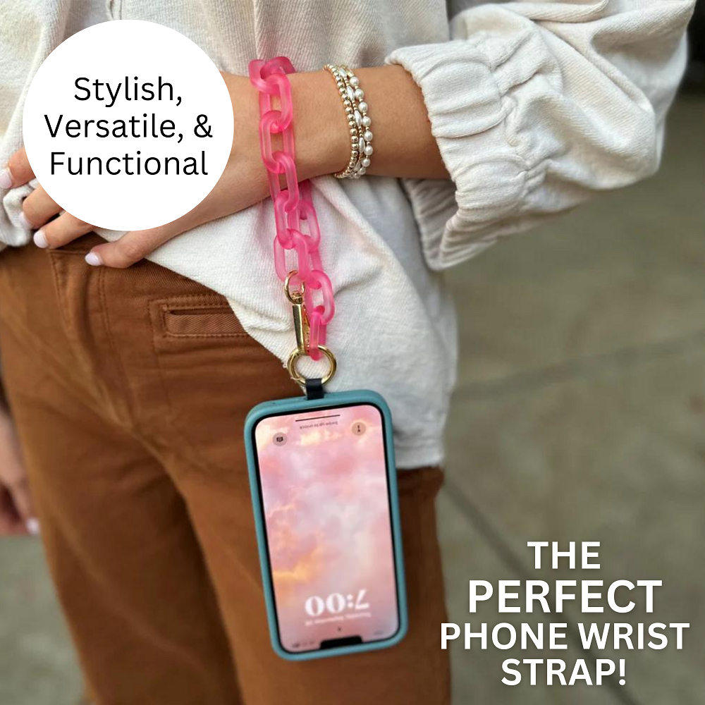 Hands-Free Phone Chain + Essentials Pouch