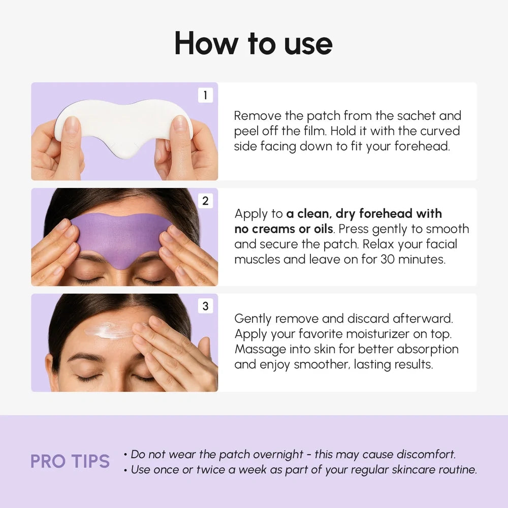 Marée® Forehead Smoothing Patches