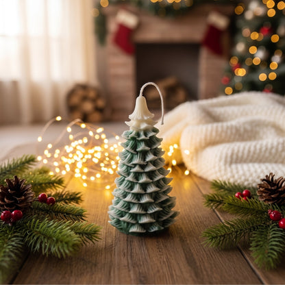 Sculptural Christmas Tree Soy Candle