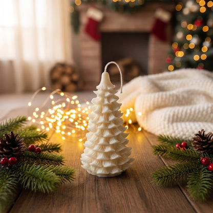Sculptural Christmas Tree Soy Candle