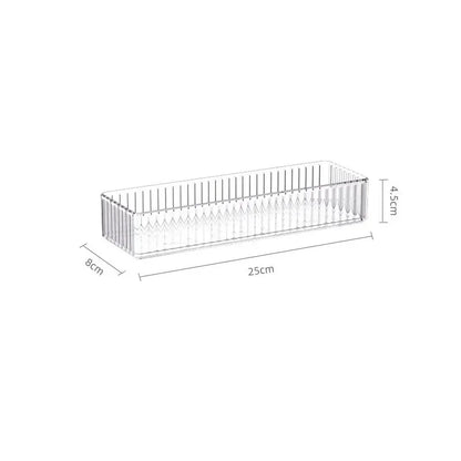 Clear Modular Drawer Organizer Bins