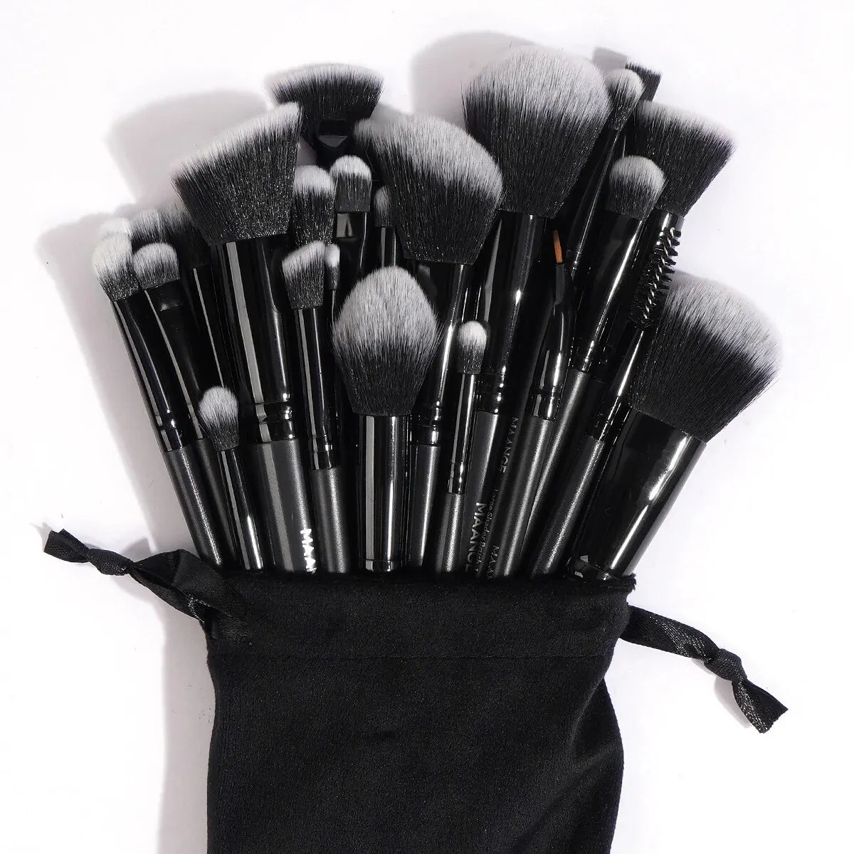 30-Piece Professional Makeup Brush Set with Bag