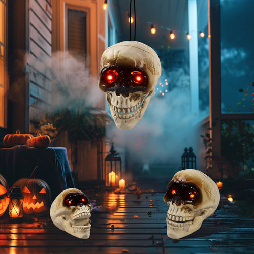 Animated Halloween Skull with Sound