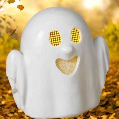 Spooky Ghost with Moving Digital Eyes